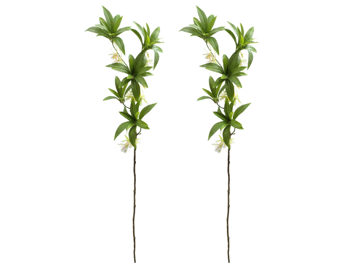 Laxiscreed Conjunto De 2 Plantas De Bambu Artificiais Para Decoração De Casa E Hotel