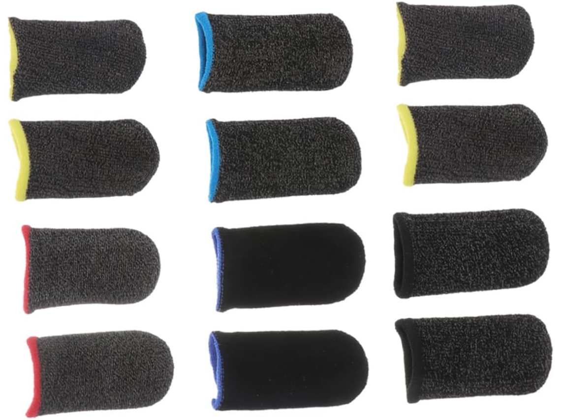 Dedeiras Healeved Respiráveis E Antiderrapantes, 6-pares Para Jogadores De Celular, Acessórios Profissionais Ergonômicos
