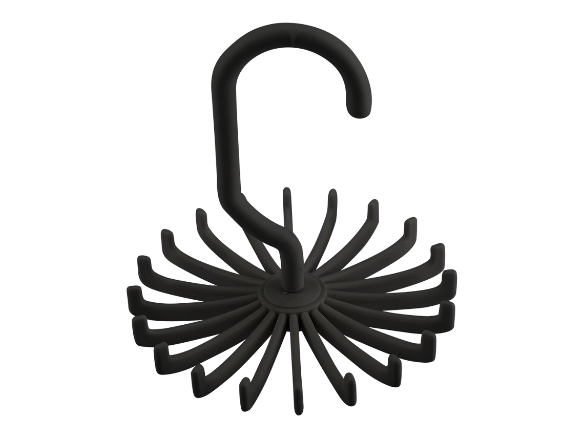 Rack rotativo para gravatas 360° com apoio anti derrapante S/MARCA
