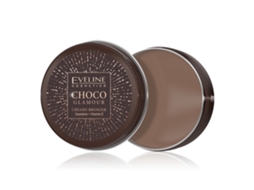 Choco Glamour Cream Bronzer Shade 02 20g Radiant Sculpting Acabamento Matte Eveline Cosmetics