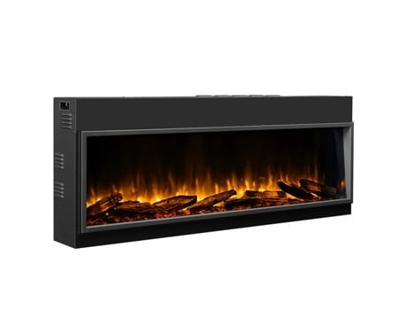 Lareira Elétrica Balderia Amazona 56 2000 W Efeito Chamas 3d Iluminação Ajustável 8 Cores