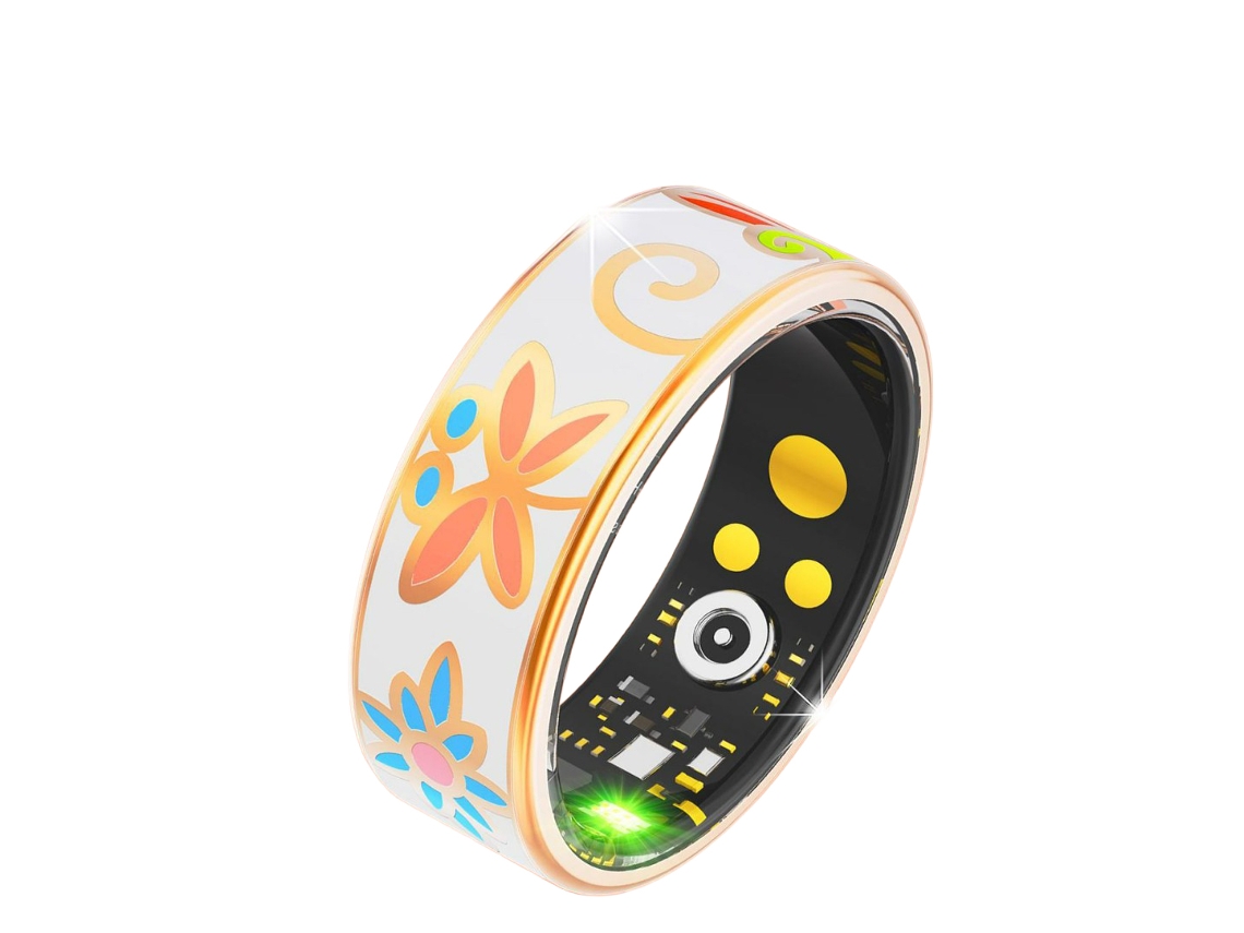 Laxiscreed Smart Ring - Relógio Inteligente De Saúde E Estilo Com Tecnologia Avançada