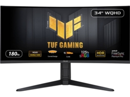 Monitor ASUS VG34VQL3A (Preto - UltraWide Quad HD - 34'' - Flicker free - 1 ms)