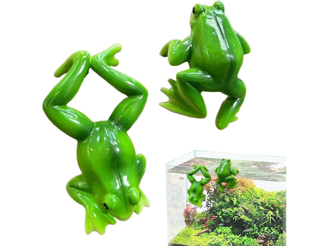Estátua De Sapo Para Jardim Decorações Divertidas Com Animais | 2 Estátuas De Sapo Para Pendurar E Gokoco
