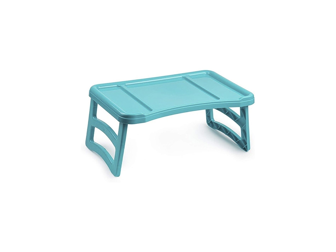 Jardin202 - Bandeja Plegable De Plástico - Bandeja De Cama Portátil | Mesa Multiuso - Mesa Auxiliar Para Salón Azul |  (azul)
