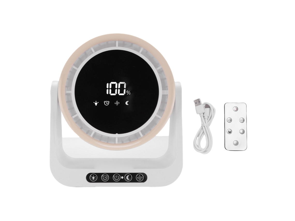 Ventilador Laxiscreed 2 Em 1 Para Mesa E Parede, Com Direção Do Vento Ajustável