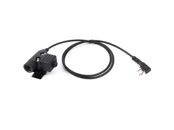 Mali cabo Adaptador de Áudio Ptt Tk U94 para Fones de Ouvido de Rádio Walkie Talkie Baofeng Uv‑5r Tk‑3107