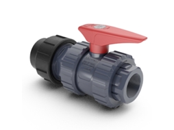 Valvula de Esfera PVC Misturadora Rosca H Fitting 110X4 C/PTFE HIDROTEN