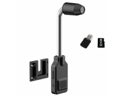 Mini Câmera de Vigilância Wifi , Controle Remoto, Hd 4k/1080p. MDUG (com Cartão de Memória de 32 Gb)