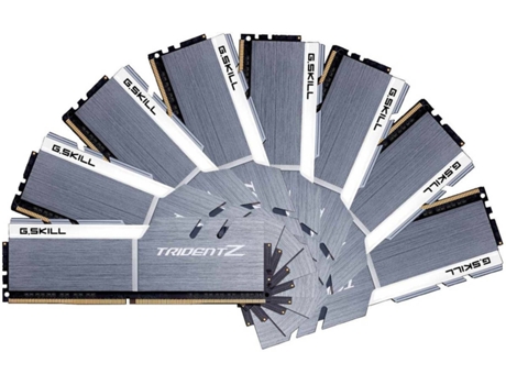 Memória RAM DDR4 G.SKILL F4-4000C18Q2-64GTZSW (8 x 8 GB - 4000 MHz - CL 18 - Prateado)