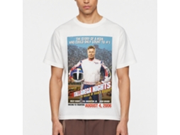 Rockinstone Talladega Nights Movie Movie Poster White Adult T-shirt Size:s