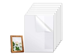 Chapa De Acrílico Transparente, Painel Transparente Com Película Protetora Para Projetos De Exibição Faça Você Mesmo, Resistente A Arranhões E Folha