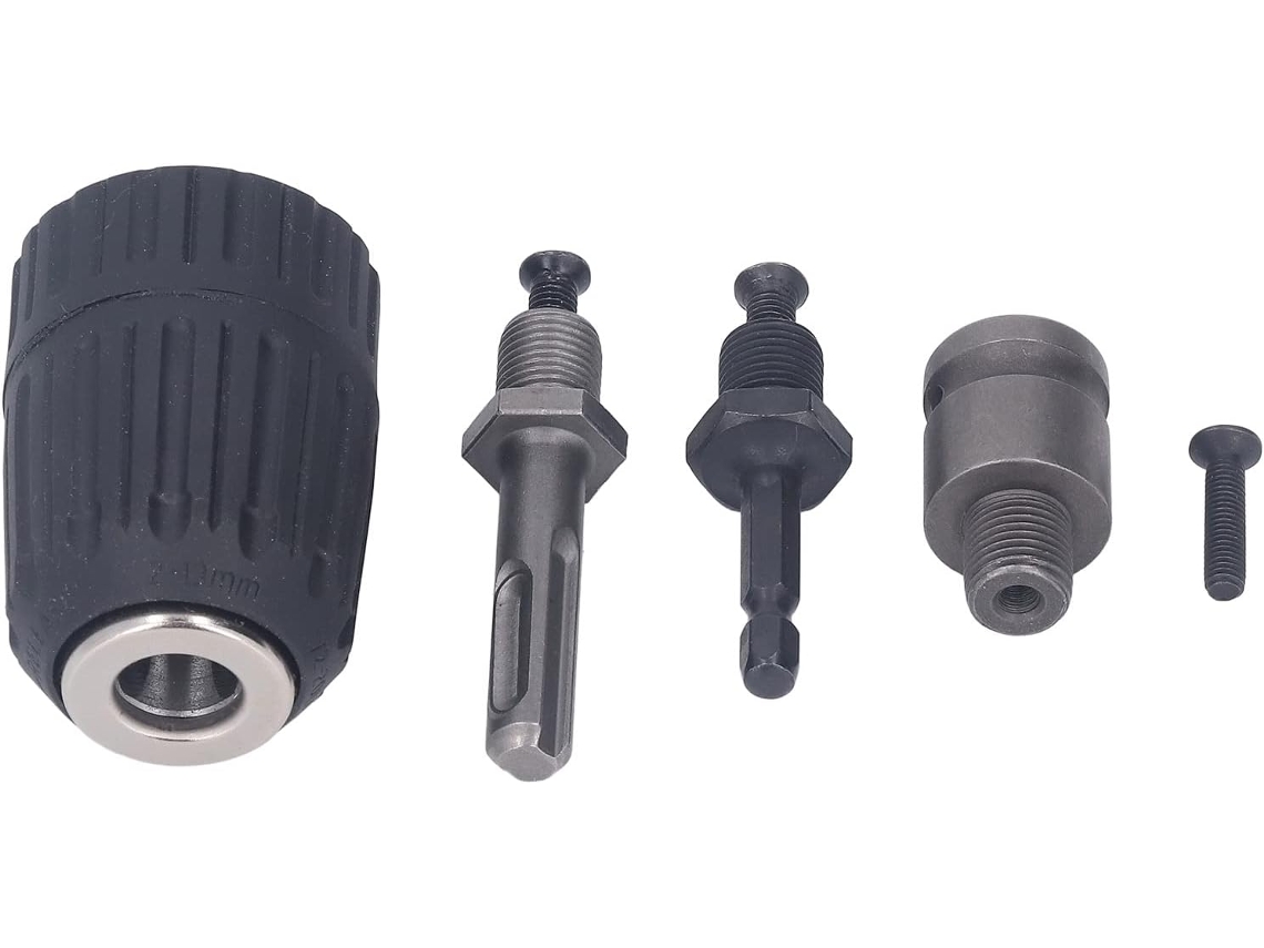 Conjunto De Mandril Para Furadeira Manual, Liga Abs, Rosca 2-13 Mm,