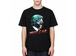 Rockinstone They Live Movie Alien Headshot Black Adult T-shirt Size:s