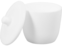 Cadinho De Ptfe De 30 Ml Com Tampa, Recipiente Resistente A Rachaduras.