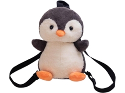 Mochila De Pelúcia Em Formato Pinguim, Bichinho Pelúcia, Boneco