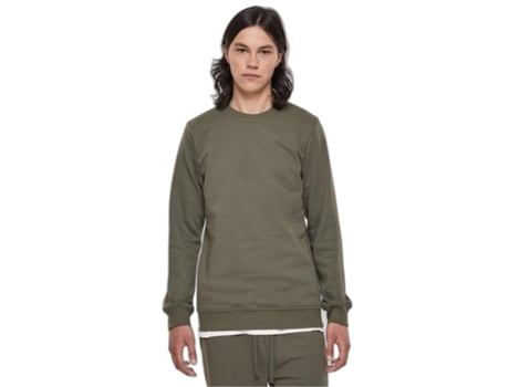 Sweatshirt de Homem URBAN CLASSICS (S - Verde)