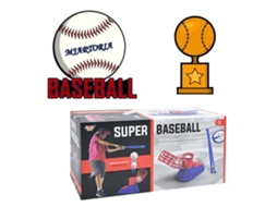 Primerox brinquedo de Treinamento de Béisbol para Crianças Máquina Automática de Bola Brincadeira Ao Ar Livre