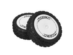 Traseirowltoys 104001 1/10 Rc Carro Pneus/rodas Sobressalentes Dianteiros/traseiros Peças de Modelo de Veículos 1882 1883 2pcs MDUG