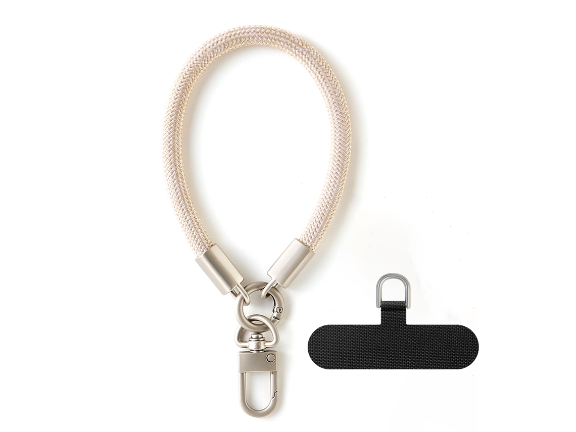Pulseira De Nylon Estilosa Para Celular Qu-style, Acessórios Laváveis ​​para Iphone, Cabo E Capa De Telefone Modernos, Poli