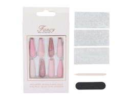 30pcs Unhas Falsas De Cobrete Completo Tipo Longo Moda Press On Dicas De Unhas Artisticas 0070 6a