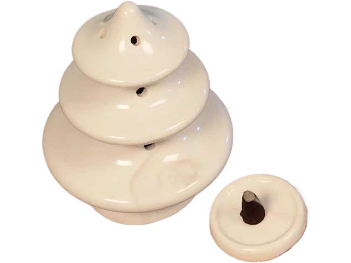 Queimador De Incenso Criativo Em Formato De Cone, Suporte De Resina Para Casa, Decoração Natalina Elegante Para Quarto.