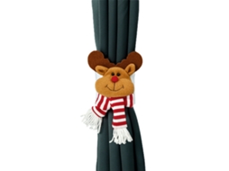 Fivela De Cortina Criativa Natal Boneco Cartoon Decoração