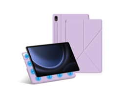 Capa Para Samsung Galaxy Tab S9 12.4 Roxa Veanxin
