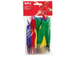Bolsa 100 Plumas Colores Surtidos