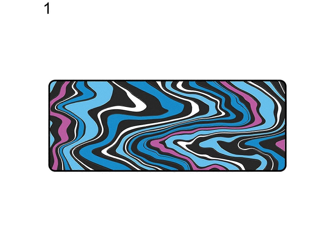 Mousepad Espesso, Antiderrapante, Grande, Com Estampa Abstrata, Para Jogos E Mesa De Computador. Olysi Shop