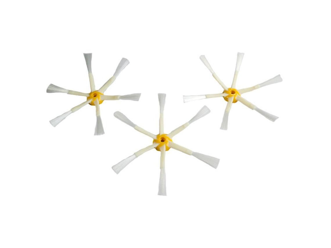 Kit de 3 escovas laterais para iRobot Roomba série 500, 600 e 700 com S/MARCA