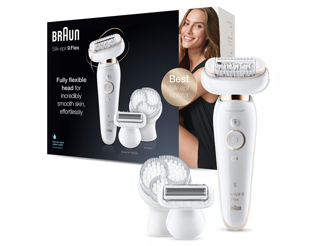 Depiladora BRAUN Silk Épil 9030 Skin&Spa (Arranque - Multi-zonas - Recarregável)