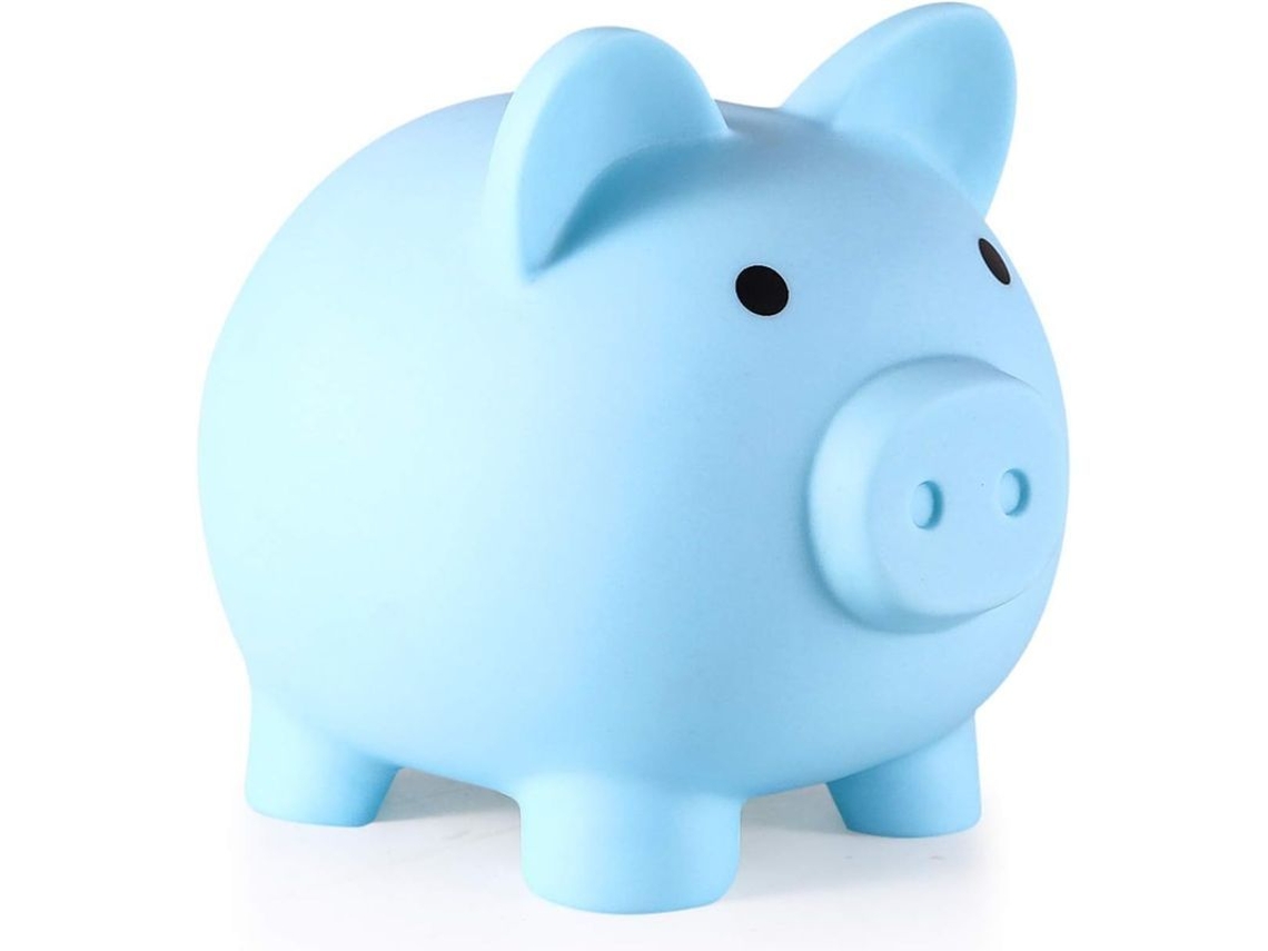 Hucha De Cerdo Plástica Resistente Para Niños De 2 A 6 Años, 6 Colores, Regalo Práctico Para Guardar Monedas Y Billetes