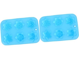De Silicone De Alta Tenacidade Para Sabonetes, Com 2 Cavidades Para Fazer Neve, Leve E Fácil De Gokoco