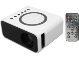 Projetor De Home Theater, Alto Falante De 4ω2w, Fonte De Alimentação Móvel, Tela De Projeção Com E Sem Fio, Mini Projetor Brilvibera