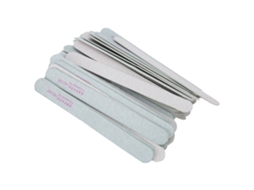 50pcs Lixas De Unhas Duas Faces 180/240 Grit Para Manicure Em Casa E Salão De Beleza