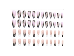 Dois Conjuntos de Decorações de Unhas Longas e Adesivos de Unhas Como Ferramentas de Manicure. NEVEANCE