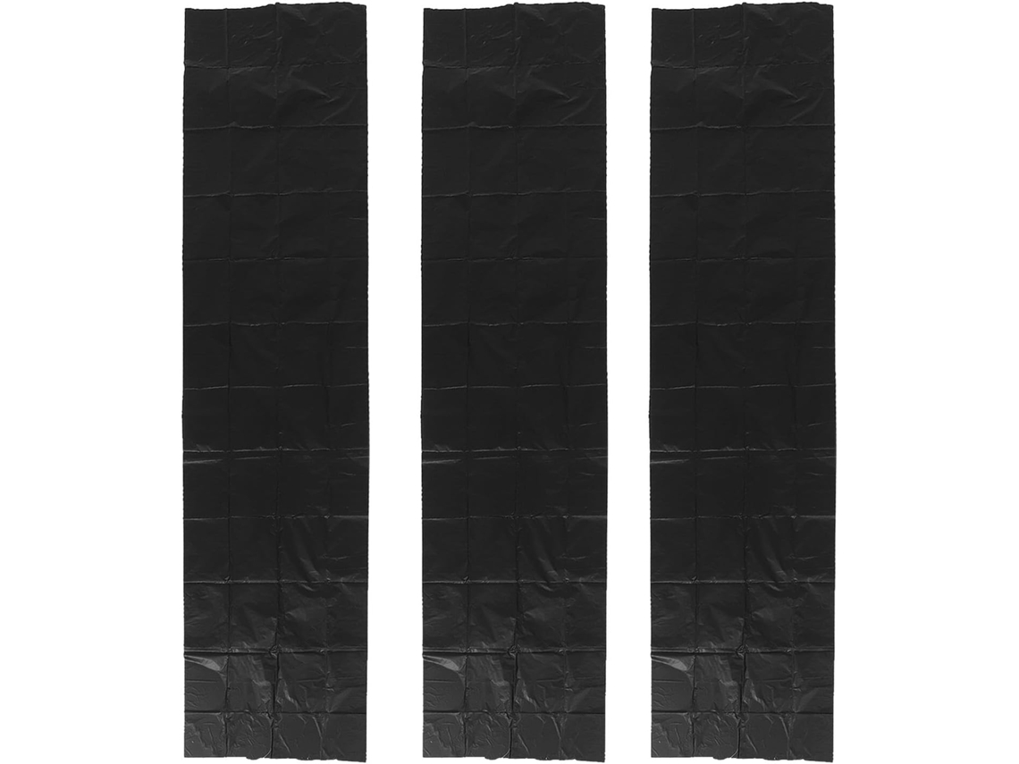 Conjunto de 3 Folhas Papel Carbono Preto Desenho Madeira GOKOCO