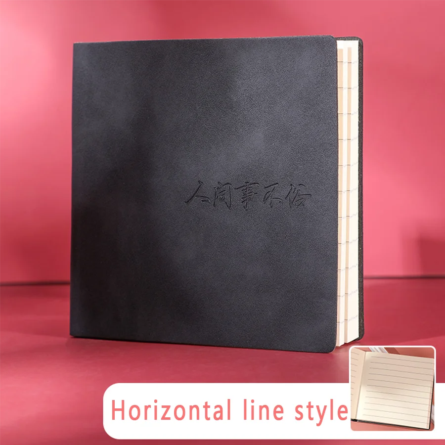 (preto, Outras Cores) Conjunto De 5 Cadernos E Agendas Quadradas - Mini Cadernos
