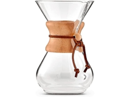Cafeteira Com Rolha De Madeira 400 Ml Brilvibera