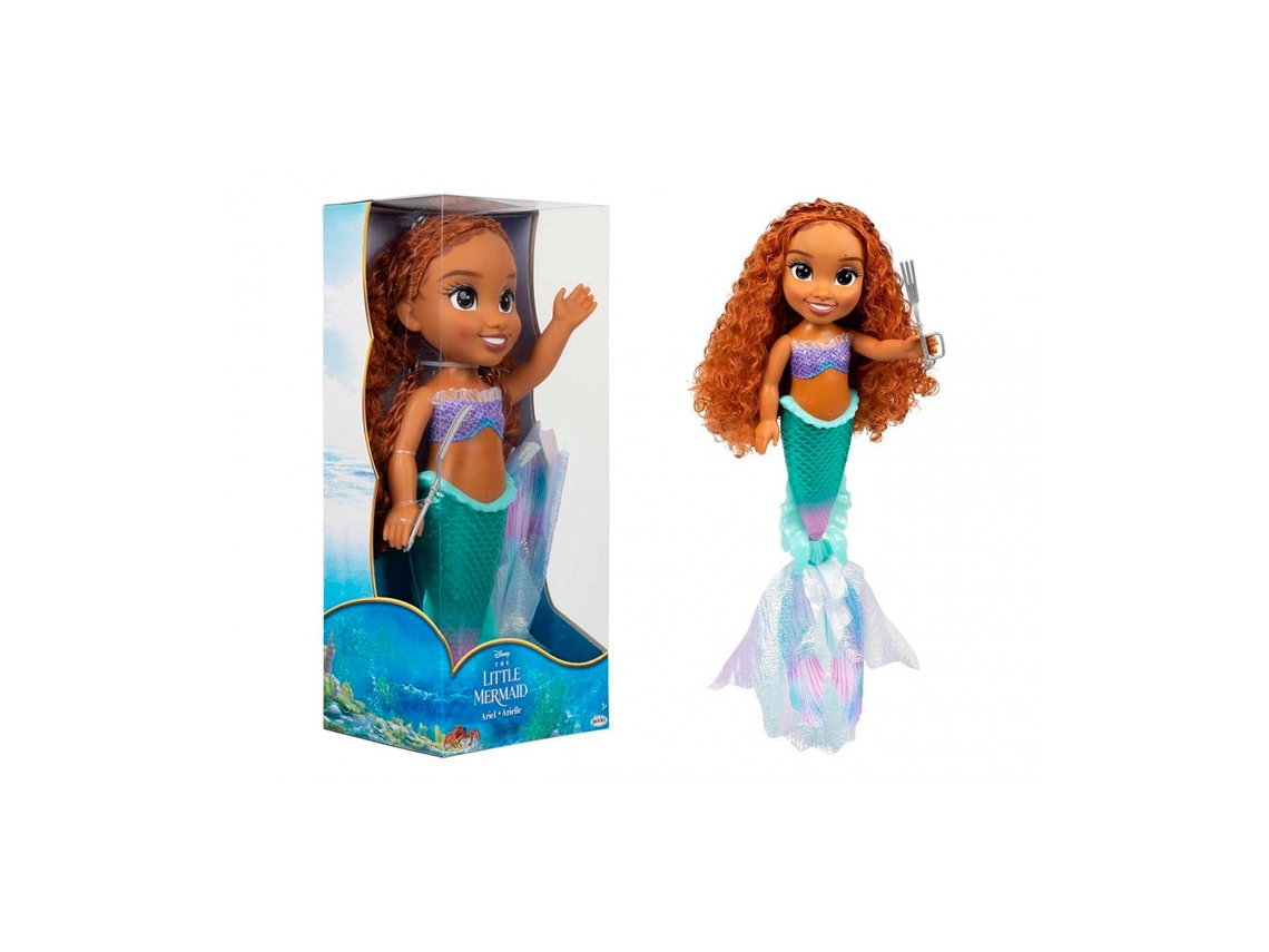 Boneca Disney Princesa Ariel Disney Pequena Sereia 38Cm