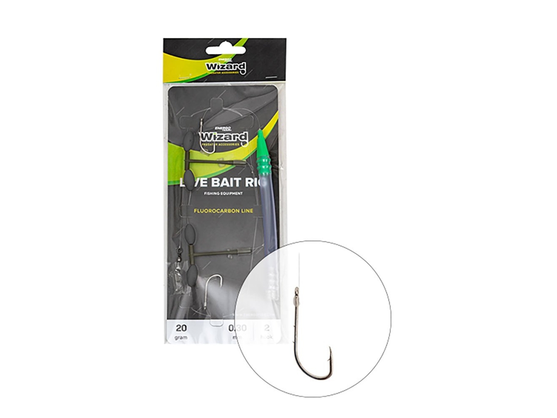 Isca Viva Rig Line Medium Transparente 40 Gwizard