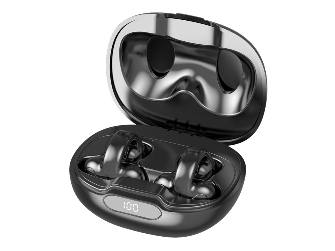 Fones True Wireless JIAPEI, 60h, LED, à prova d'água, Android, iPhone