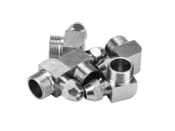 5 Peças Conector Rápido De Mangueira De Ar De 90 Graus Com Rosca Macho (3/8'' 10mm)