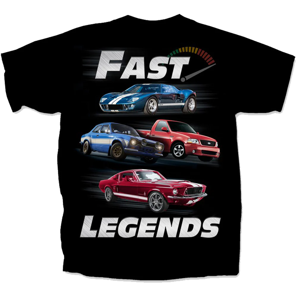 Fast Legends T-shirt Unisex Rockinstone Size:xl
