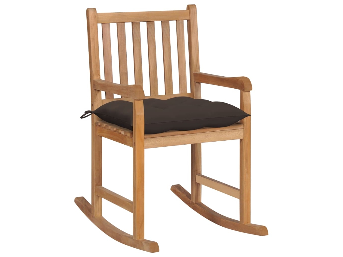 Rocking Chair, Rocking Chairs Vidaxl Marrom Madeira (n/a)
