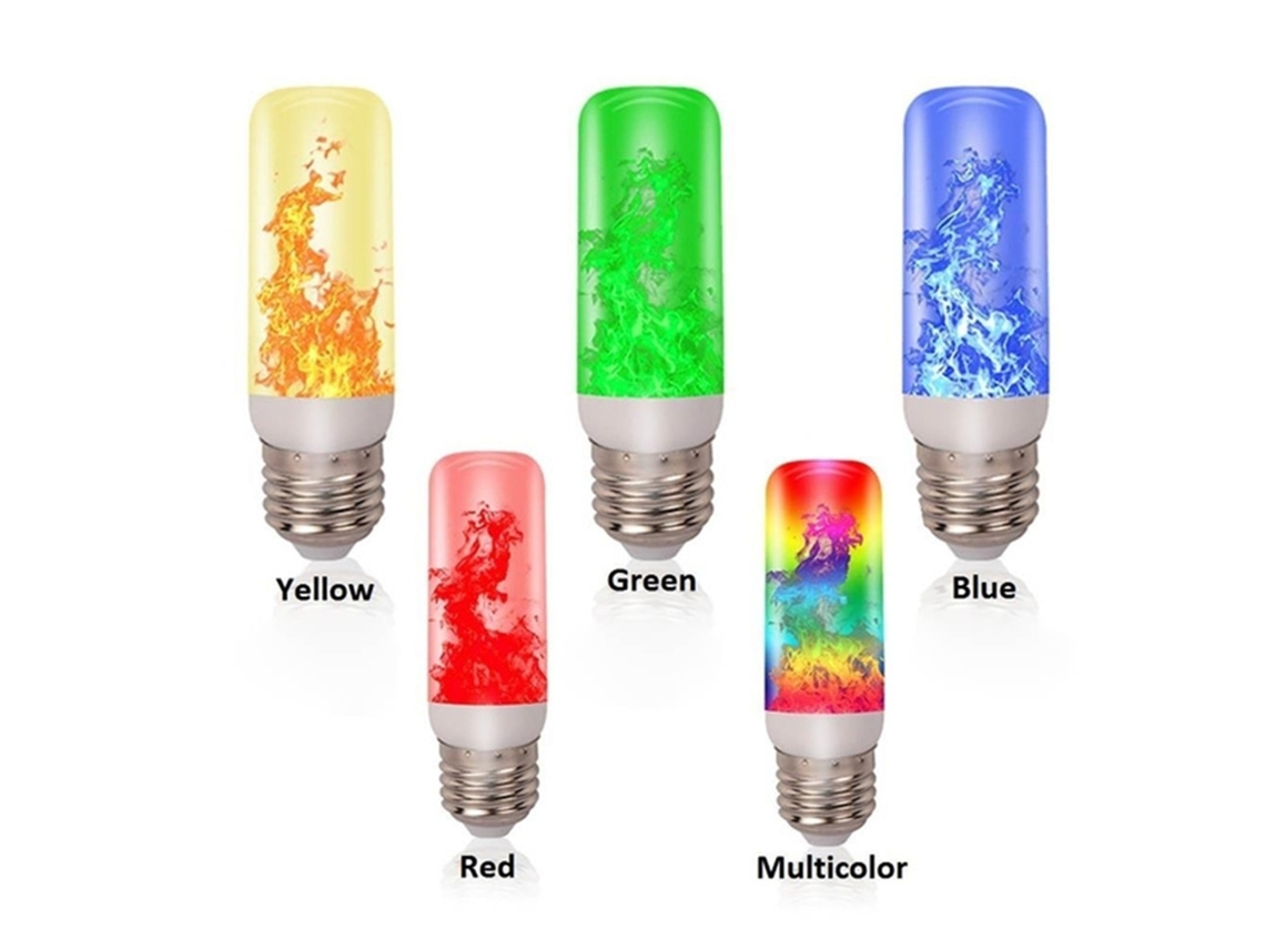 Bombilla Led E27 Con Efecto De Llama Parpadeante