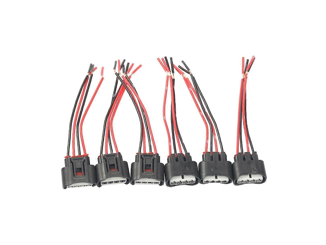 Kit Conector Bobina Ignição Cabos Ensaio Compatível Com 90919 02240 2azfe 1zzfe