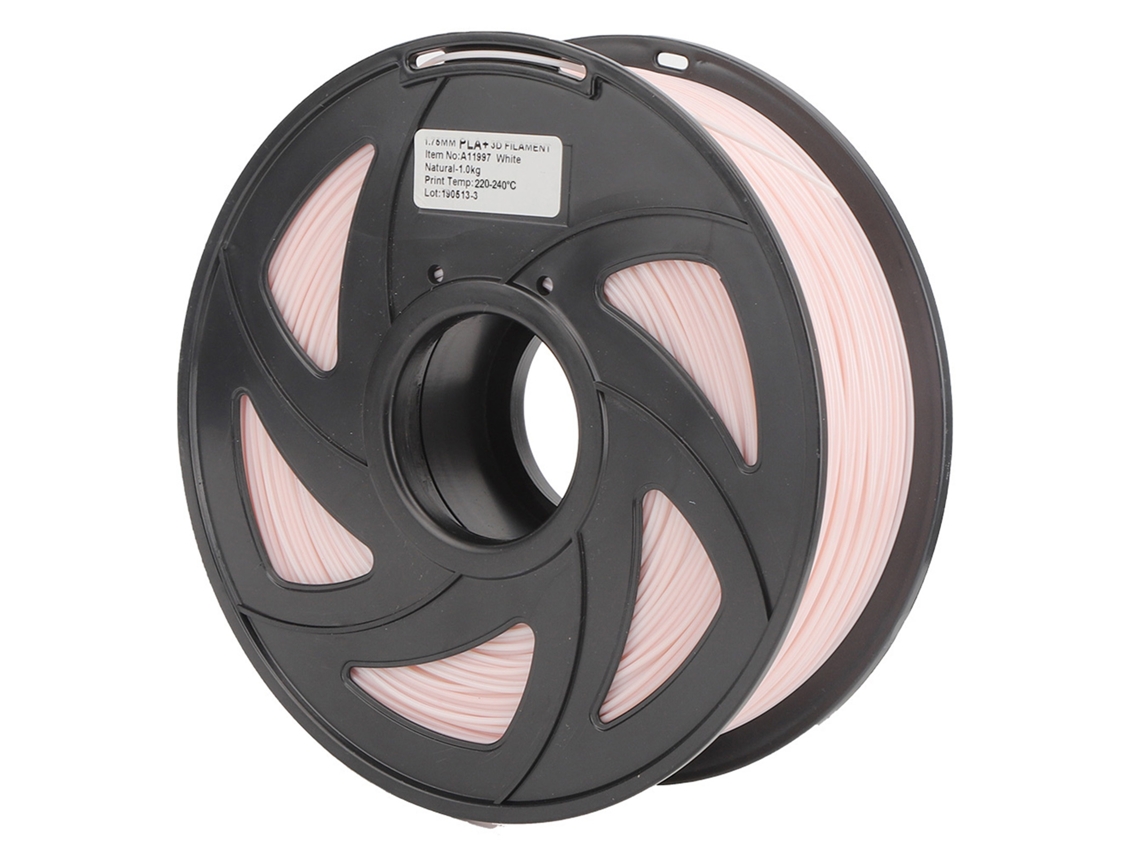 Filamento PLA Cor Pele 1.75mm 1kg com Marca