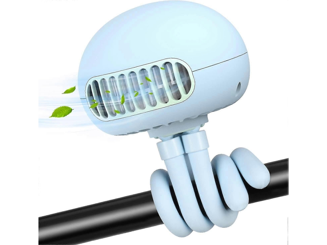 Ventilador Portátil Sem Lâmina Mini Com Clipe De Tripé Flexíve L No Recarregável Ven
